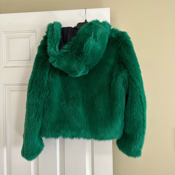 MSGM faux fur coat with hood - Picture 3 of 3